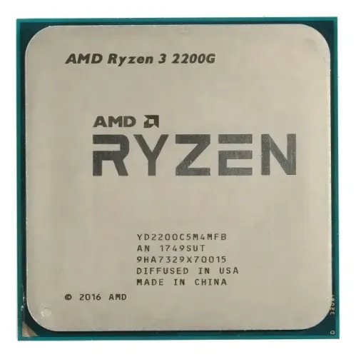 Processador gamer AMD Ryzen 3 2200G YD2200C5M4MFB de 4 núcleos e 3.7GHz AM4
