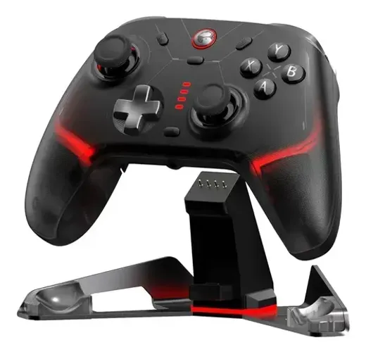 Controle Gamer Gamesir Cyclone 2 s/ Fio c/ base carregadora Pc Switch Android Hall Effect