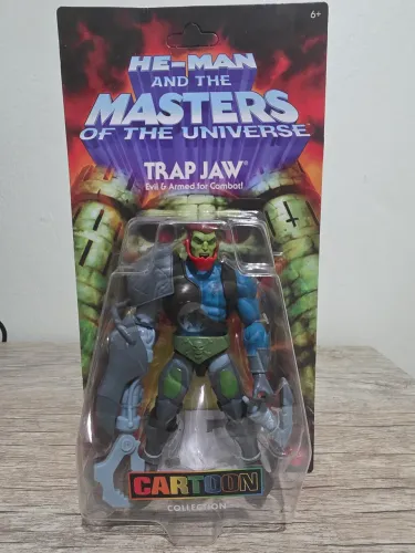Action Figure Trap Jaw Cartoon Collection Masters Of The Universe Origins Mattel Novo