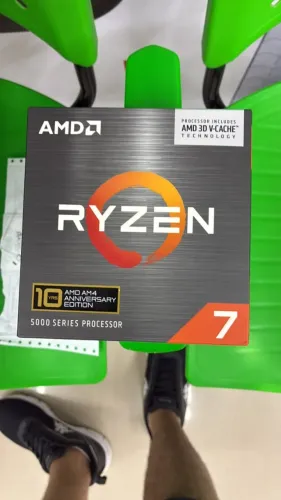 Ryzen 7 5800X3D DDR4 4.7GHZ 16 Nucleos - Lacrado - Até 12x de 237,57