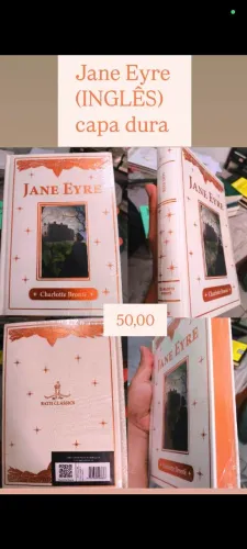 Livros em Inglês (Morro dos ventos, Jane Eyre)