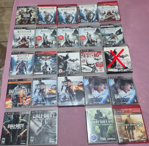 Jogos de ps3 - A PARTIR DE R$35,00