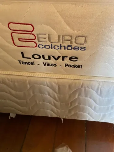 Box Bicama Viúvo + Colchão Viúvo (Euro Colchão)