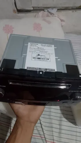 Toca cd da marca Toyota novo 