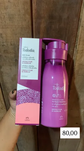 KIT AMEIXA E FLOR DE BAUNILHA TODO DIA NATURA 