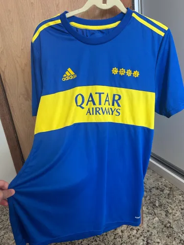 Camisa Boca Juniors 2019 logo retrô