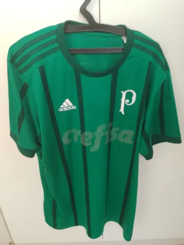 Camisa Palmeiras Adidas 2017 Crefisa Tam G