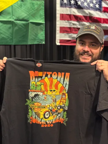 Camiseta original Harley Davidson Daytona bike week - EUA 