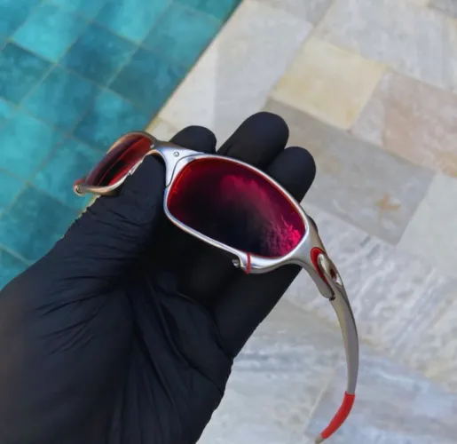 Óculos Juliet Plasma Dark Ruby