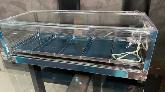 Estufa reta de 5 bandejas completa direto da fábrica
