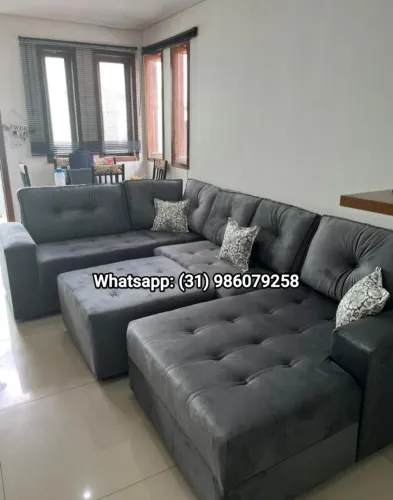 Sofá de canto Modulado Novos