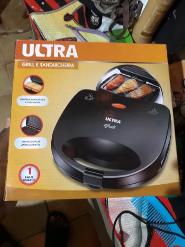 Sanduicheira ultra grill nova