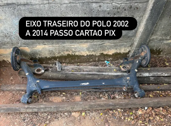 Eixo Traseiro do Polo 2002 a 2014