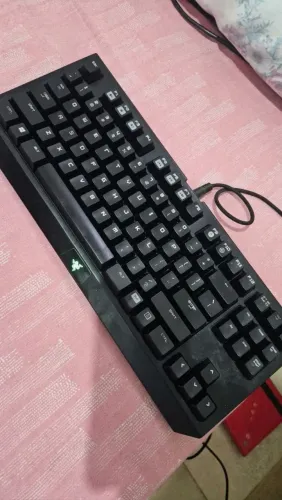Teclado Mecânico Razer BlackWidow Tournament Stealth Edition Usado