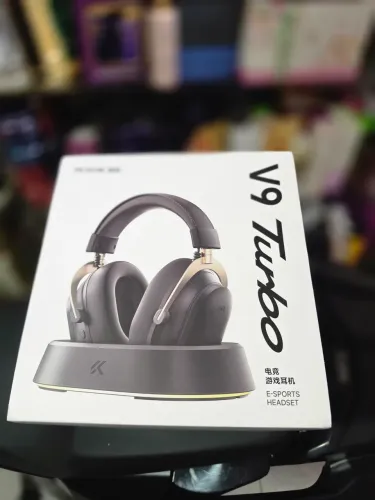 Mchose V9 Turbo Gamer - Headset com Base de Carregamento, Novo e Lacrado<br>
