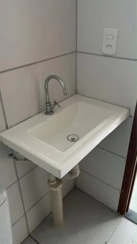 Pia 38x60 Material sintético branco 