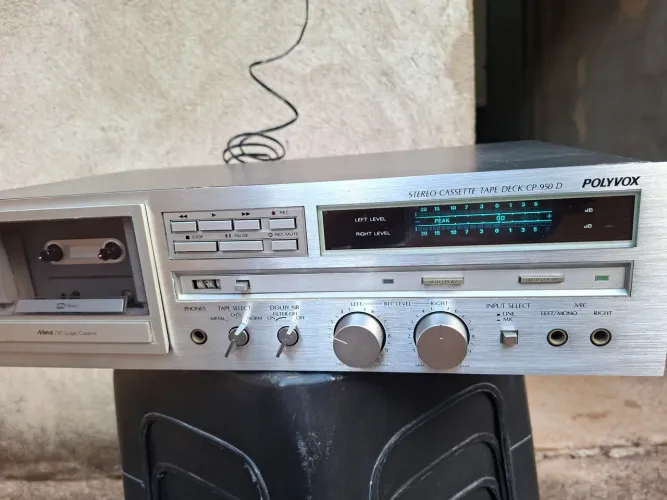 Tape deck polyvox cp950d n gradiente cce akai