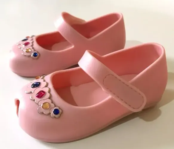 Sapato Pimpolho Colore Infantil Rosa Claro - Tam. 17