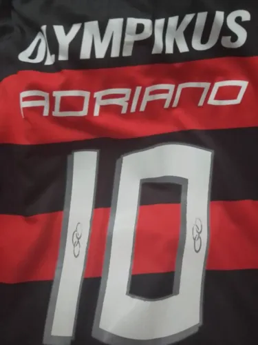 Camisa flamengo olympikus Adriano imperador