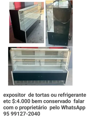 Balcao expositor pra torta etc