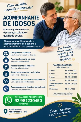 Acompanhante para idosos