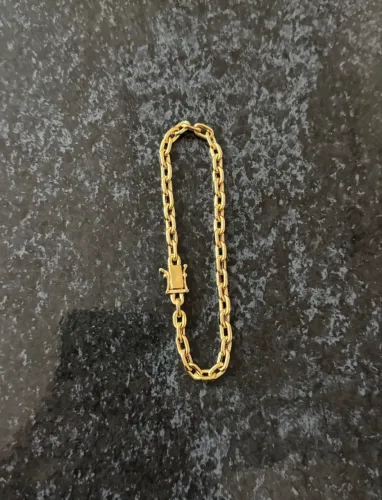 pulseira cartier em ouro 18k