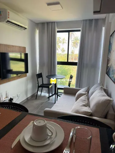 Apartamento com 1 dormitório para alugar, 28 m² por R$ 3.000,00 - Porto de Galinhas - Ipoj