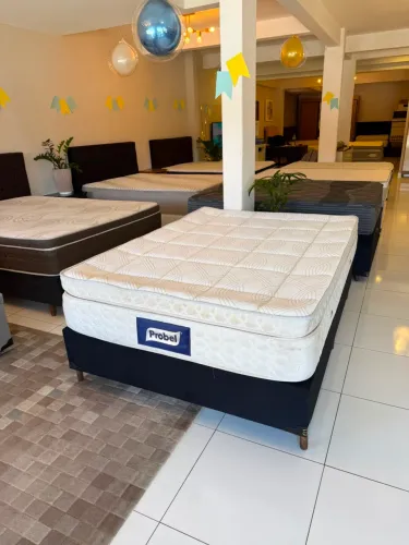 Colchão box Casal PROBEL SEMINOVA TOP - ENTREGAMOS