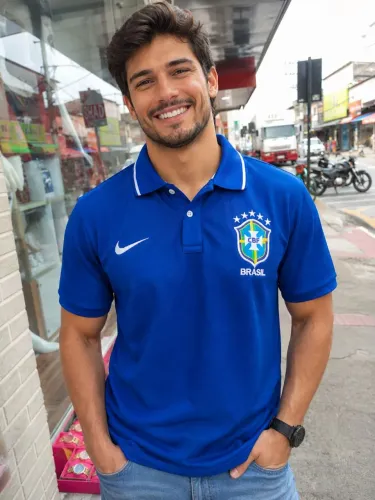 Camisa Brasil diefit nacional antiodor primeira linha qualidade Premium