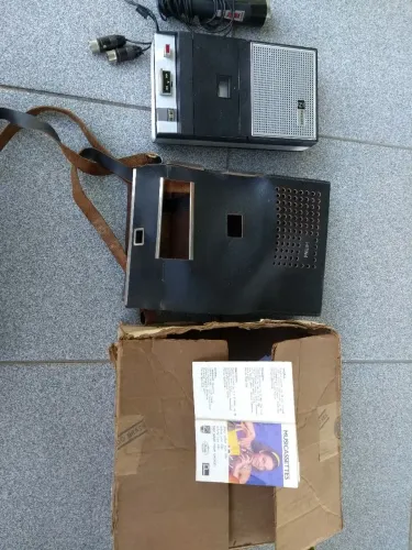 Gravador Philips EL 3302 Revisado e funcionando na Caixa Original com acessórios