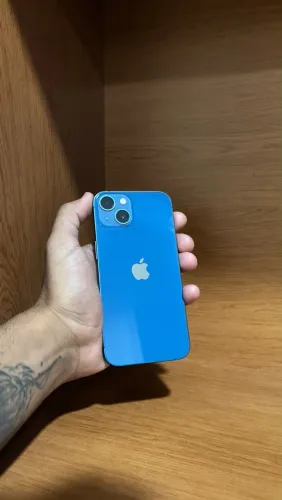 iPhone 13 128GB Azul - Bateria 84% - Com caixa e Cabo
