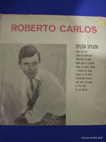 Vinil Roberto Carlos 1963 SPLISH SPLASH