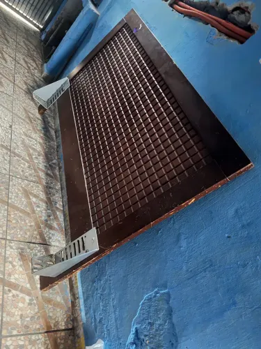 Cabeceira cama queem madeira maciça