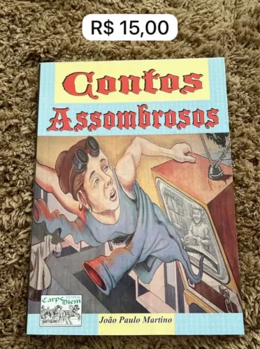 Livro "Contos Assombrosos"