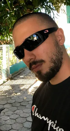 Óculos de Sol Polarizado GS Modelo 4 de Julho EUA Preto Brilhante Novo