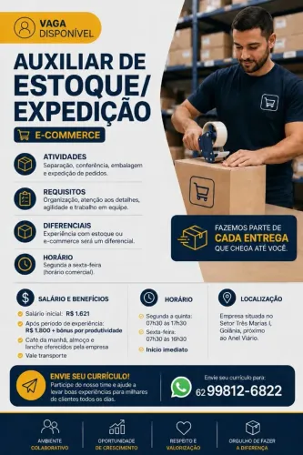 AUXILIAR DE EXPEDIÇÃO