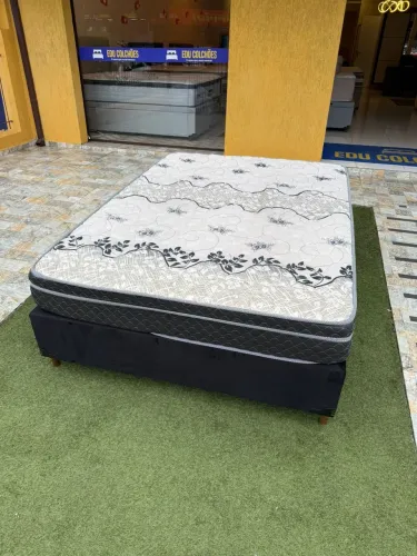Cama box Casal GAZIN SEMINOVA - ENTREGAMOS