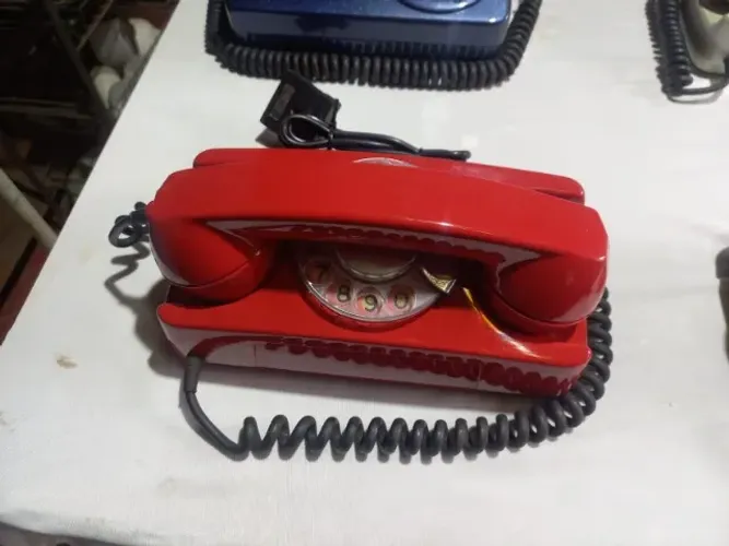Telefone Antigo Starlite Decoração Vermelho