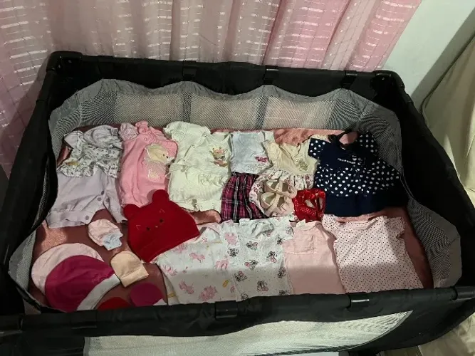 Lote roupa menina 0 a 3 meses