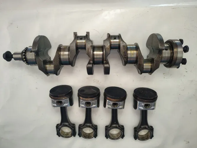 Virabrequim 4 Biela Pistão Stander Ford Ka 1.0 8v Flex Original Ford 