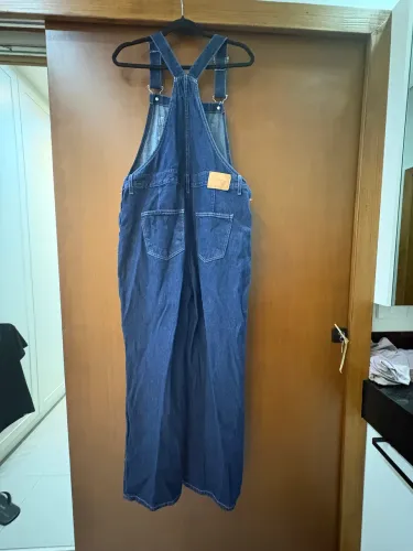 Macacão jardineira &Jeans tamanho 44, usado uma vez