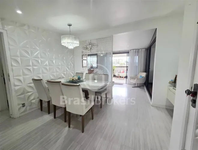 Cobertura linear à venda com 230,00m² e 3 quartos em Cachambi, Rio de Janeiro - Rj