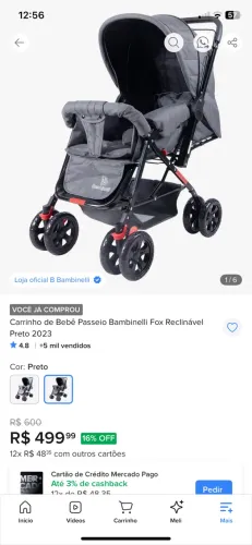 Carrinho de bebê