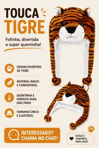 Touca de frio infantil
