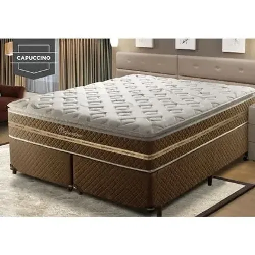 Cama box king size Roma Umaflex usada