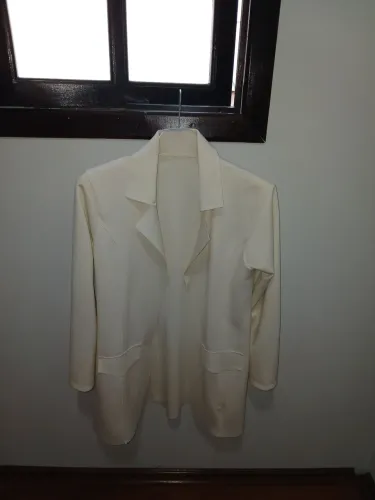 Blazer alfaiataria off White
