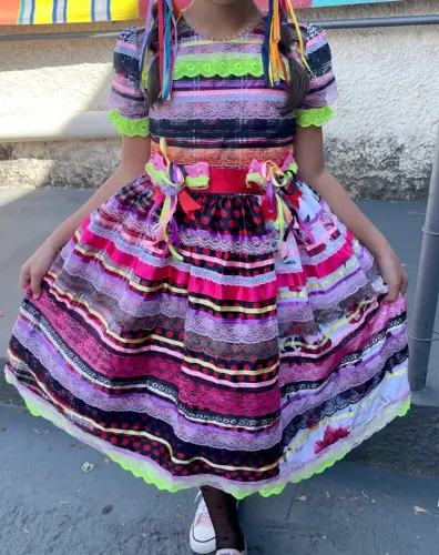 Vestido quadrilha/ Junino
