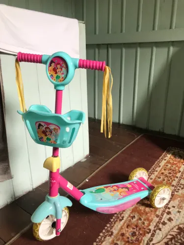 vendo patinete e bicicleta infantil, os dois por 150