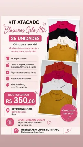 Kit Regata Feminina