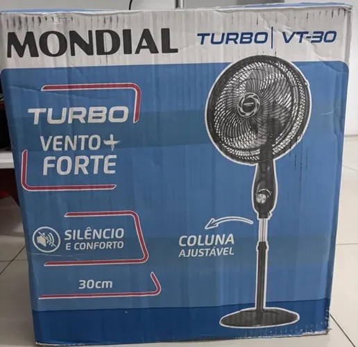 Ventilador de Coluna Mondial 40 cm - Novo e Original